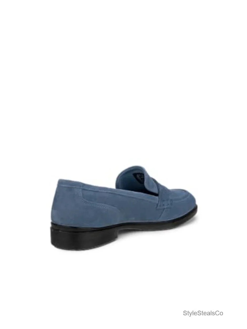 Classic Penny Loafers - Smooth Leather, 15mm Heel, Pull-On Style